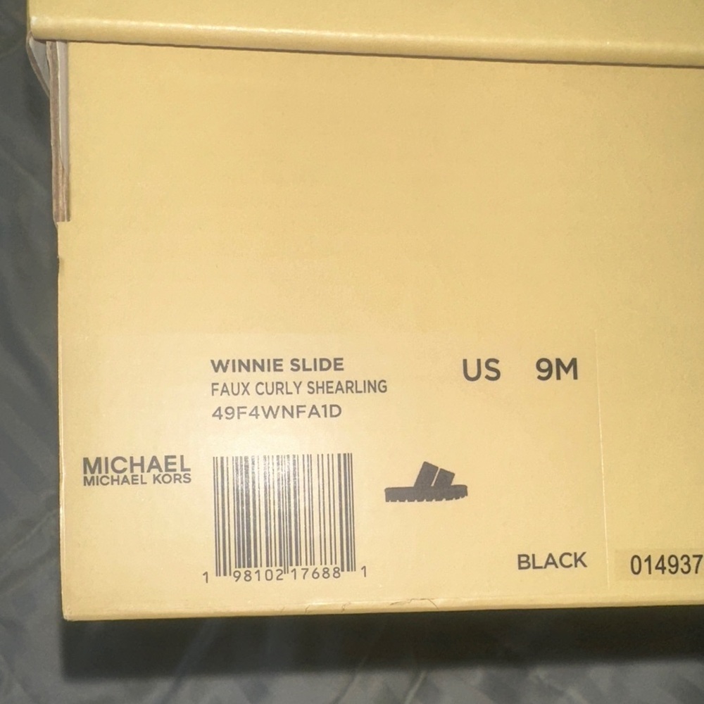 Michael Kors Black Slide Sandals - Picture 5 of 5